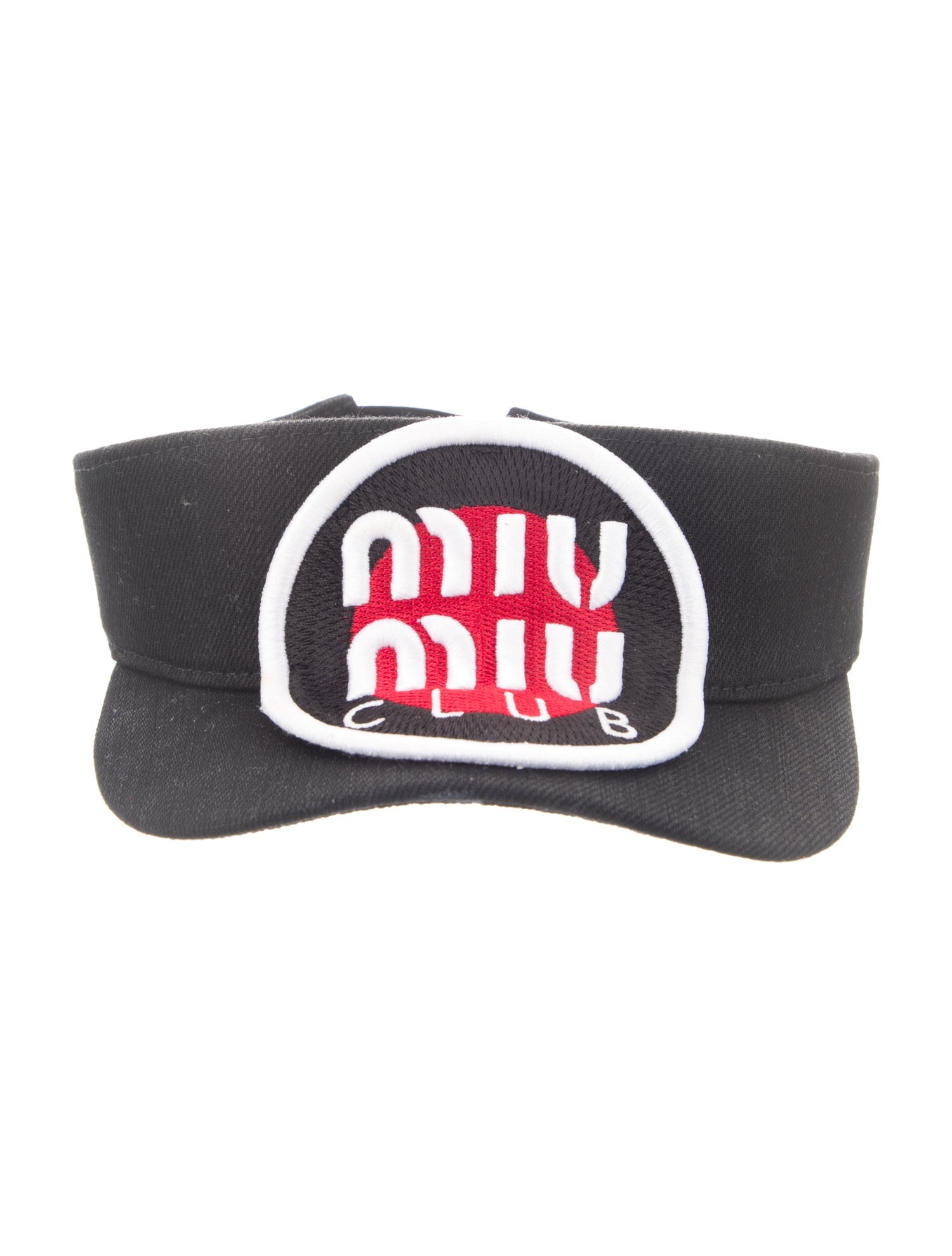 Miu Miu Logo Sun Visor