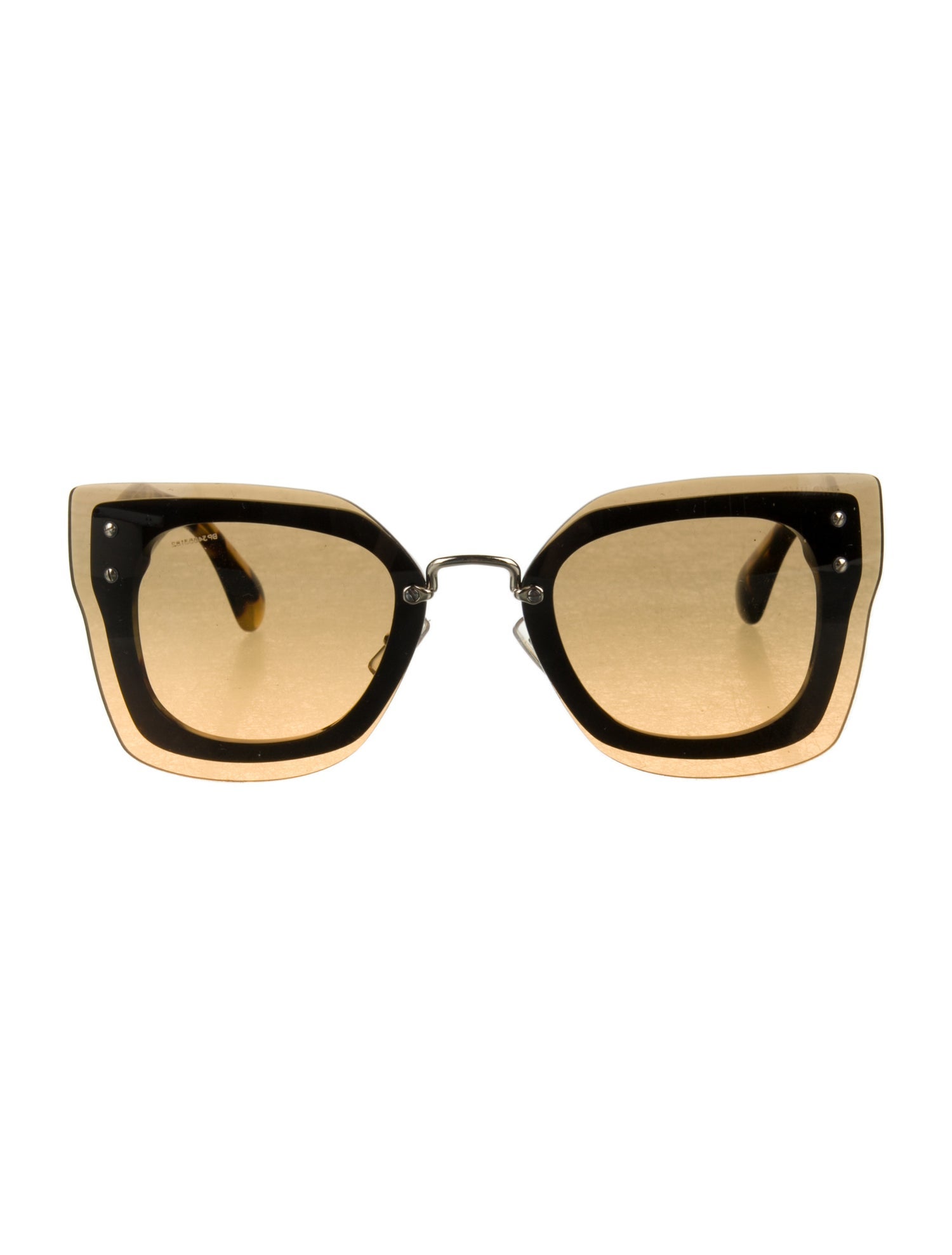 Miu Miu Square Tinted Sunglasses