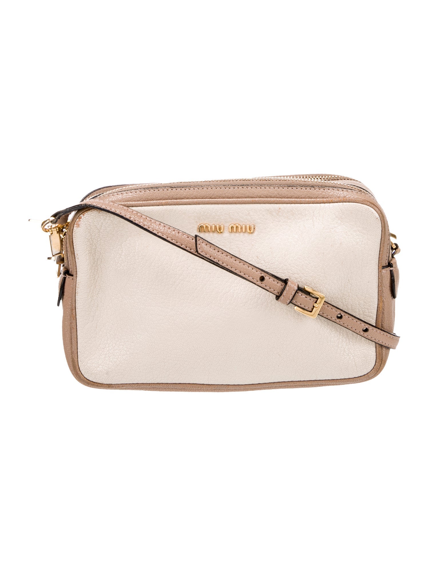 Miu Miu Leather Crossbody Bag