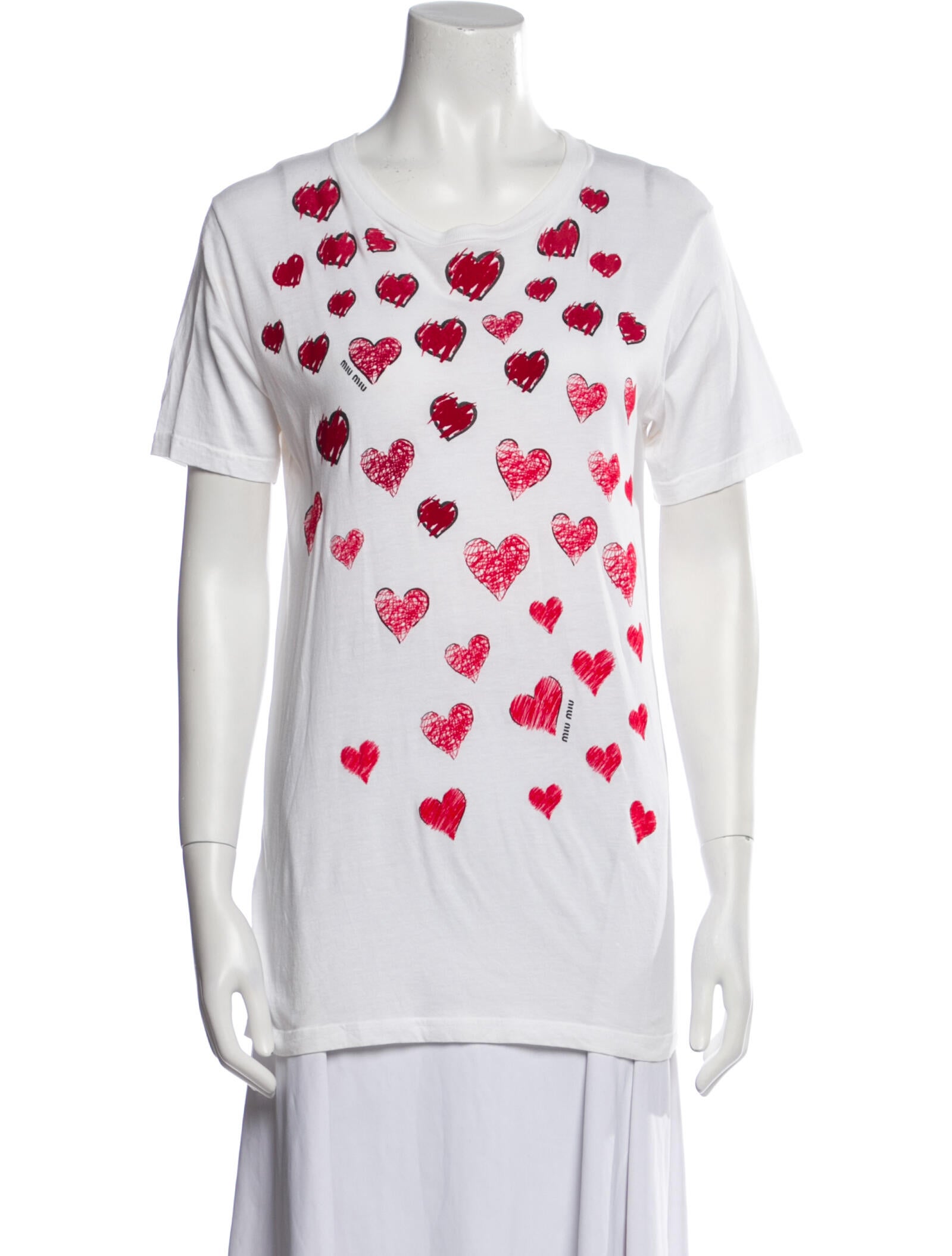 Miu Miu 2014 Graphic Print T-Shirt