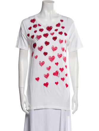 Miu Miu 2014 Graphic Print T-Shirt