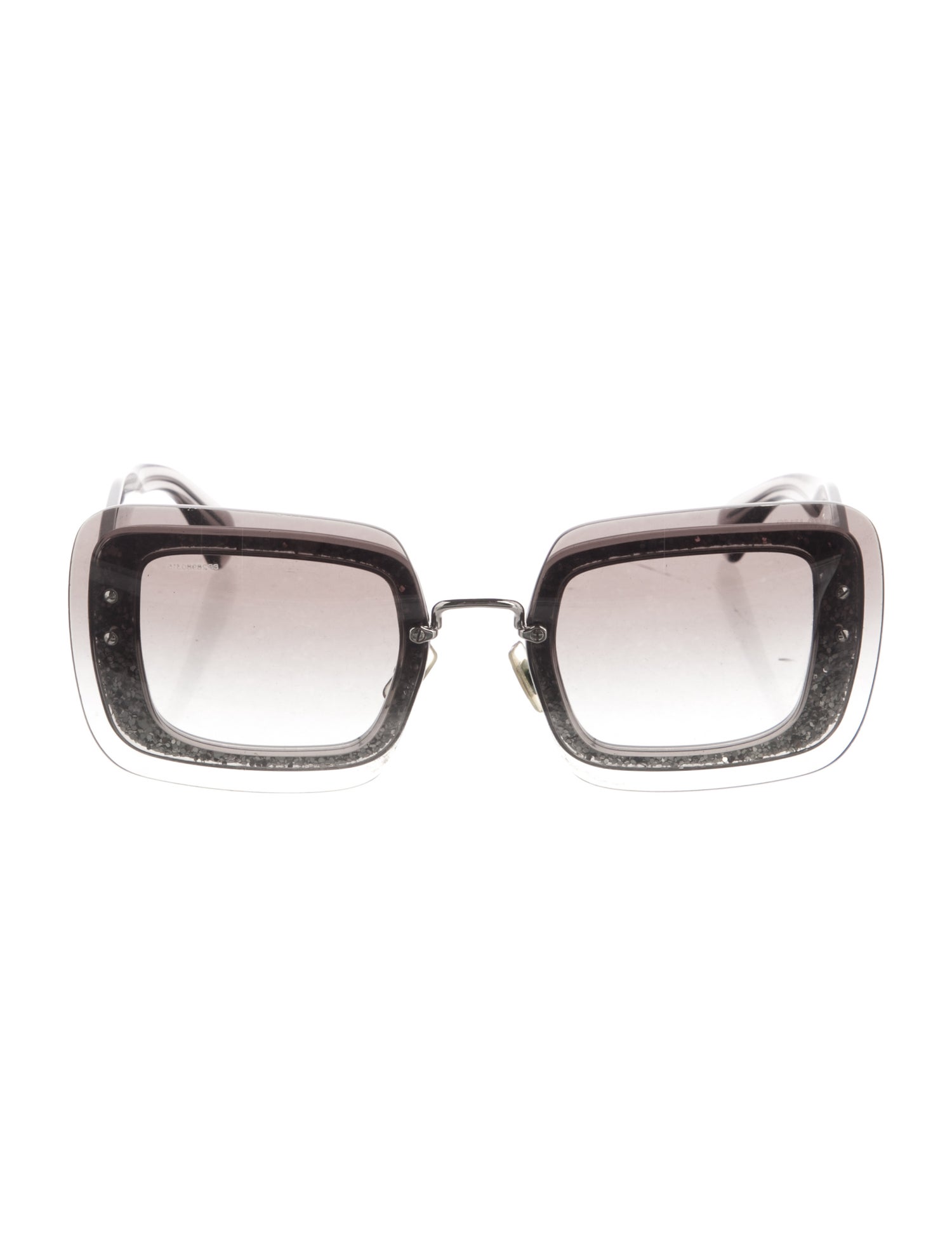 Miu Miu Square Tinted Sunglasses