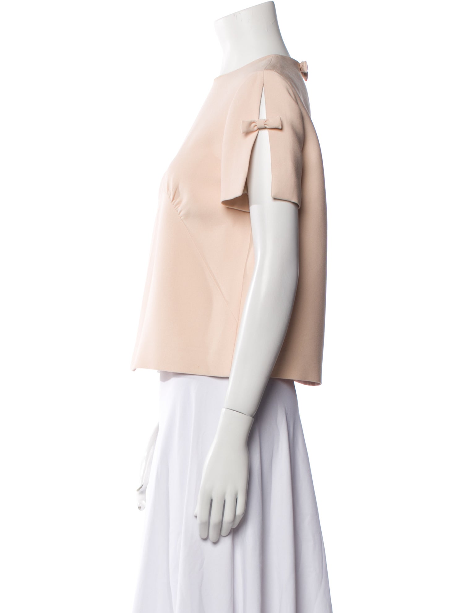 Miu Miu 2018 Crew Neck Blouse