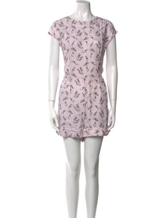 Miu Miu 2012 Printed Romper