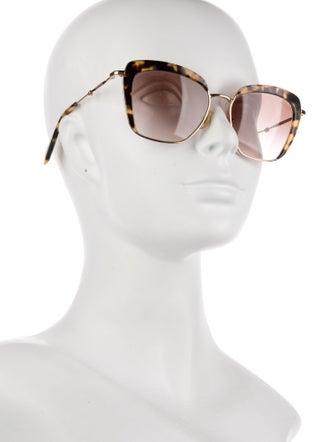 Miu Miu Cat-Eye Gradient Sunglasses