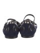 Miu Miu Suede Mary Jane Flats