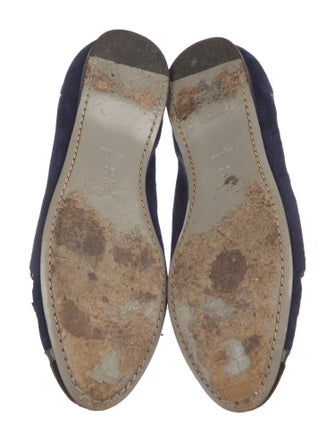 Miu Miu Suede Mary Jane Flats