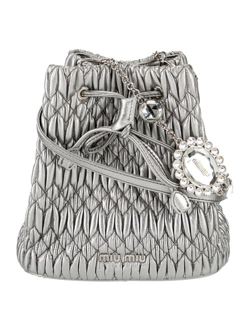 Miu Miu Lambskin Nappa Crystal