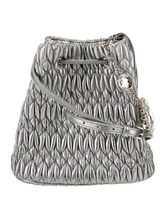 Miu Miu Lambskin Nappa Crystal