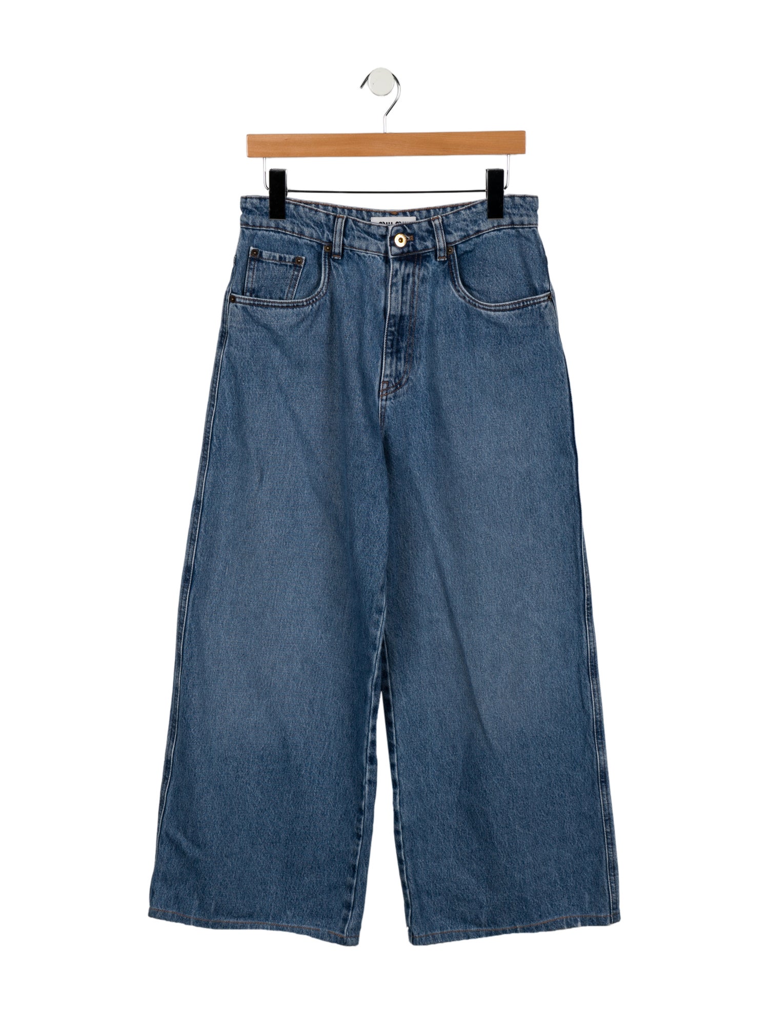 Miu Miu 2023 Wide Leg Jeans