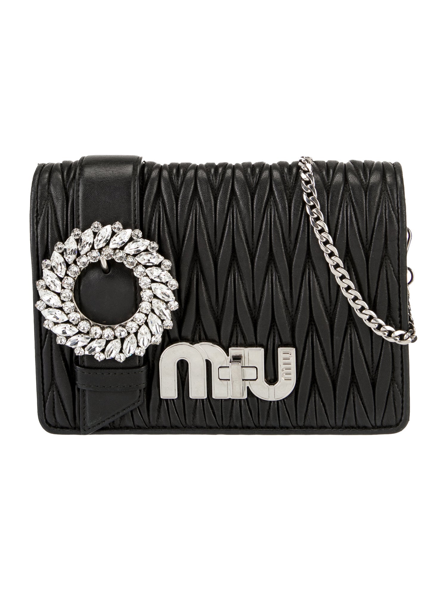Miu Miu Leather Evening Bag