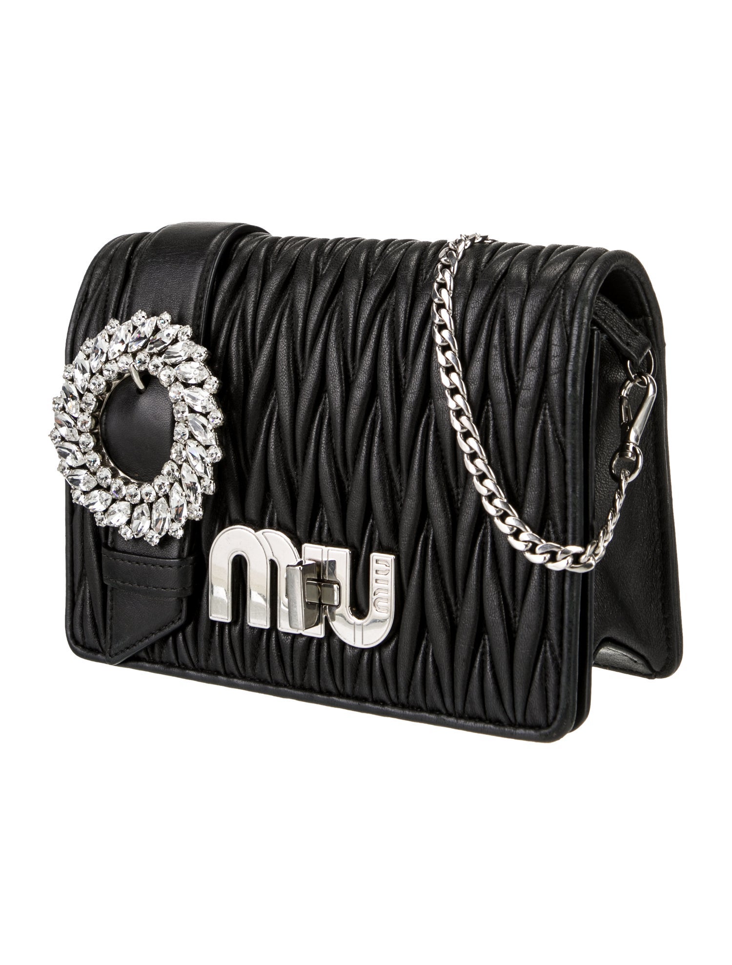 Miu Miu Leather Evening Bag