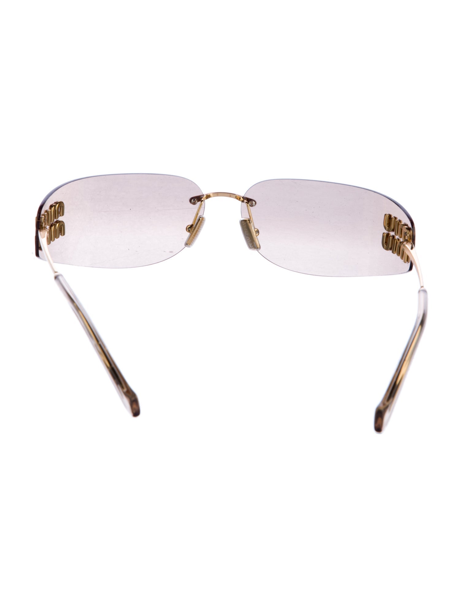 Miu Miu Square Tinted Sunglasses