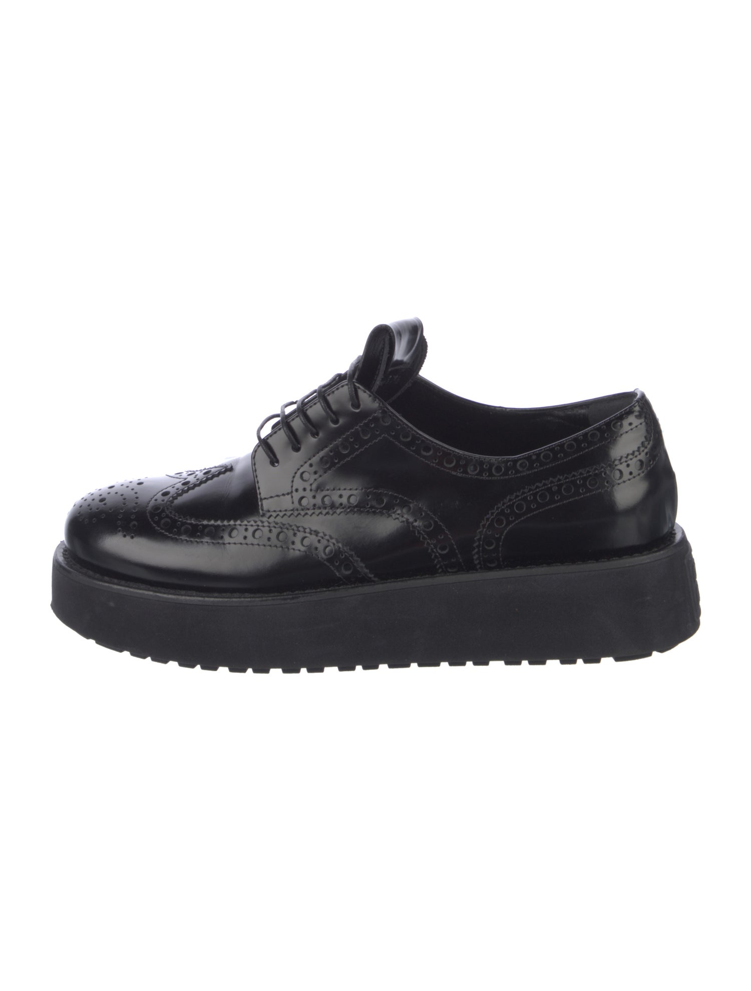 Miu Miu Leather Oxfords