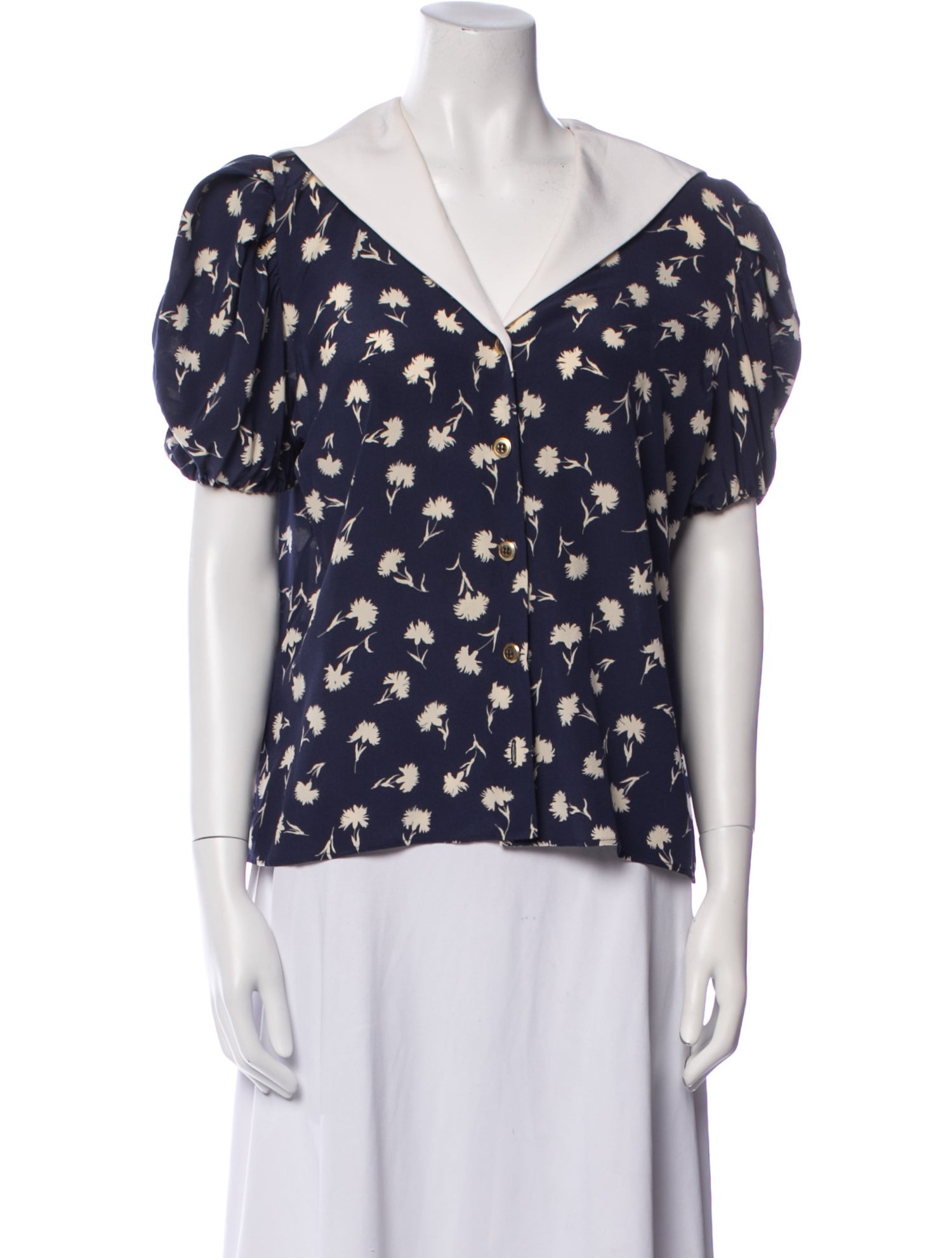 Miu Miu 2022 Silk Blouse