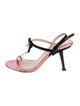 Miu Miu Satin Slingback Sandals