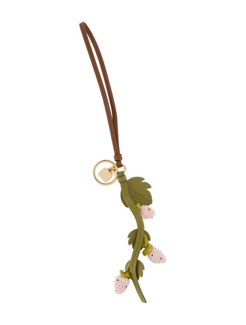 Miu Miu Leather Keychain
