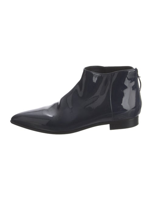 Miu Miu Patent Leather Chelsea Boots