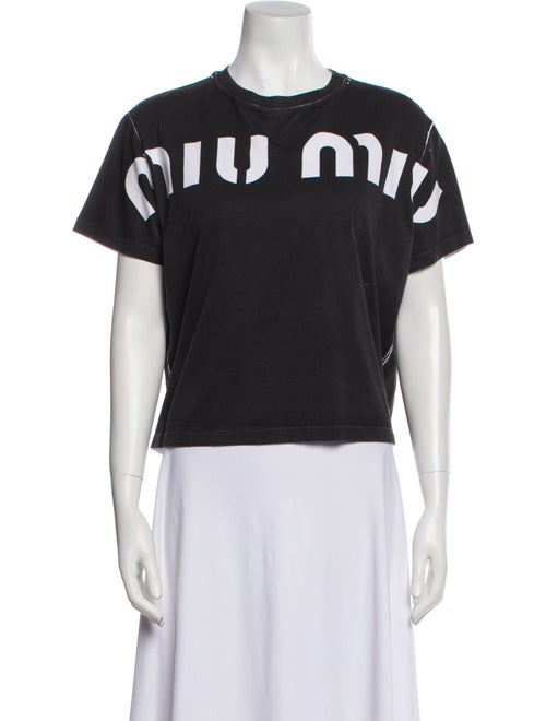 Miu Miu 2023 Graphic Print T-Shirt