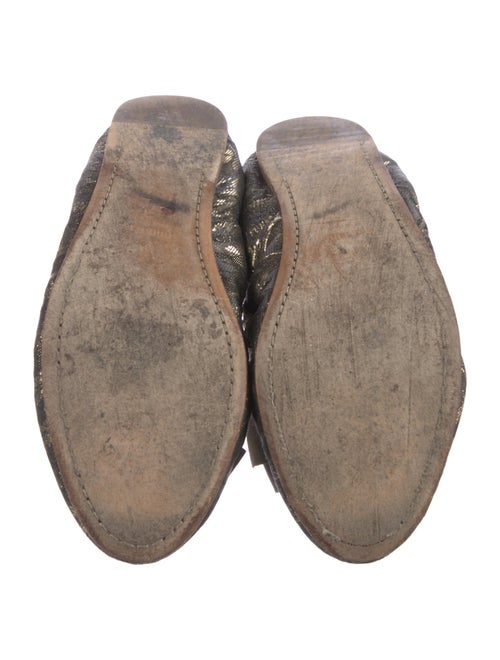 Miu Miu Bow Accents Ballet Flats