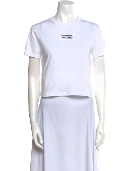 Miu Miu 2024 Graphic Print T-Shirt
