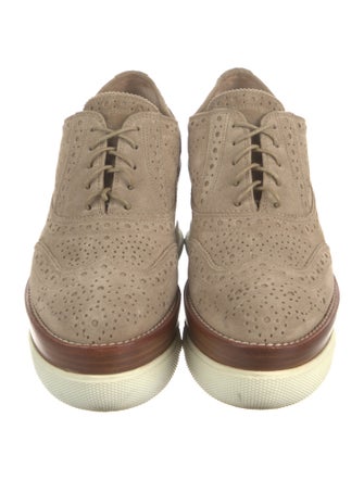 Miu Miu Suede Oxfords