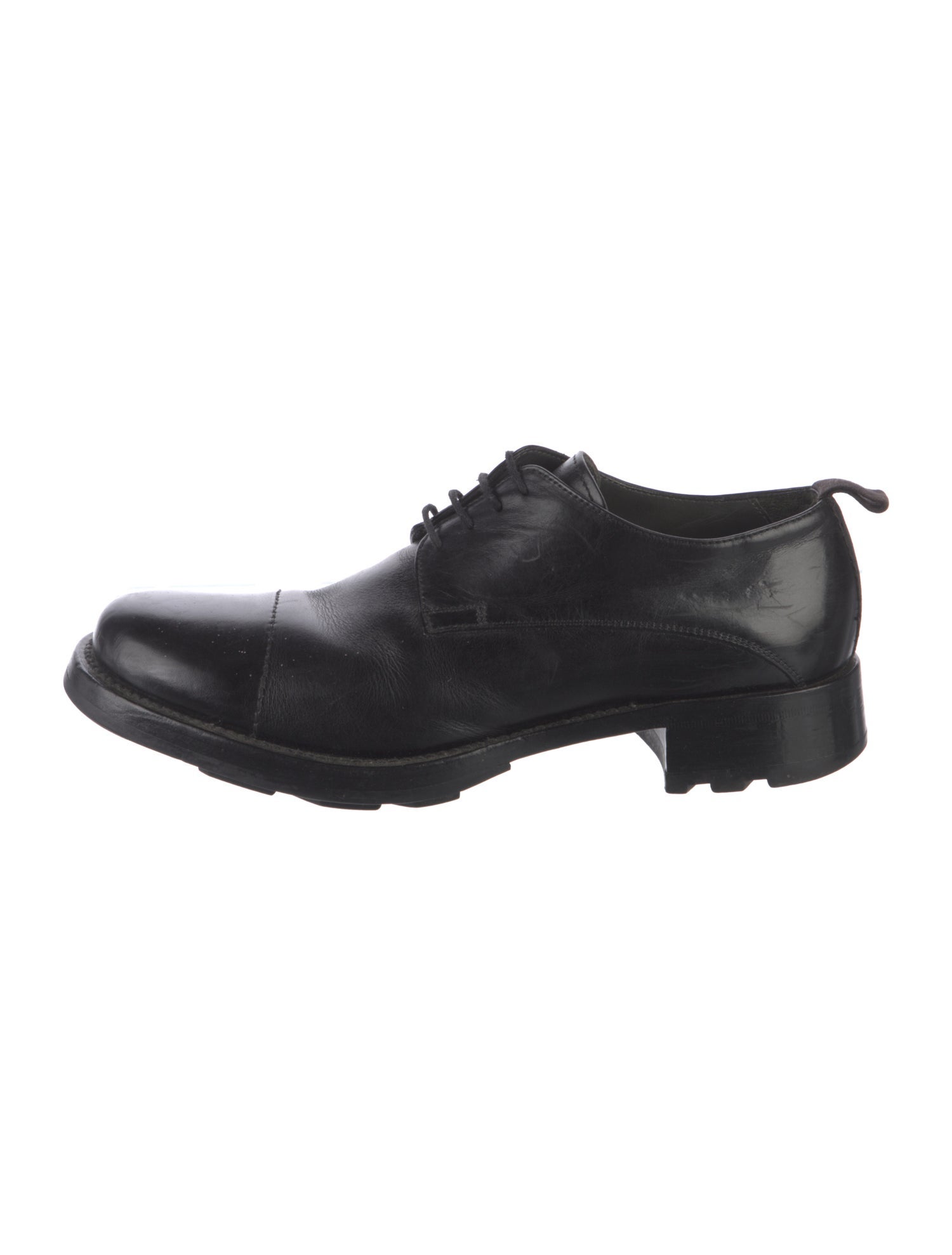 Miu Miu Leather Derby Shoes