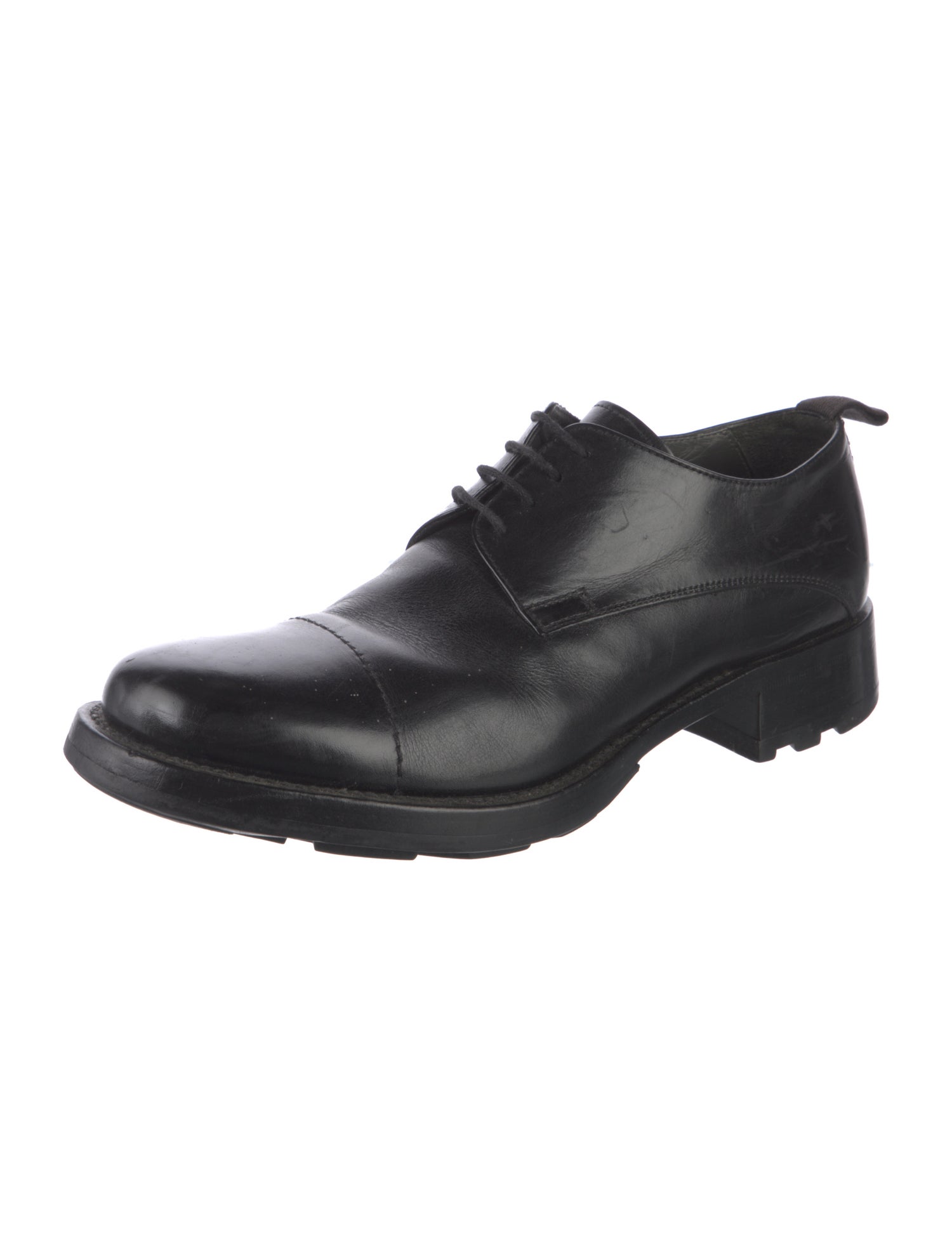 Miu Miu Leather Derby Shoes