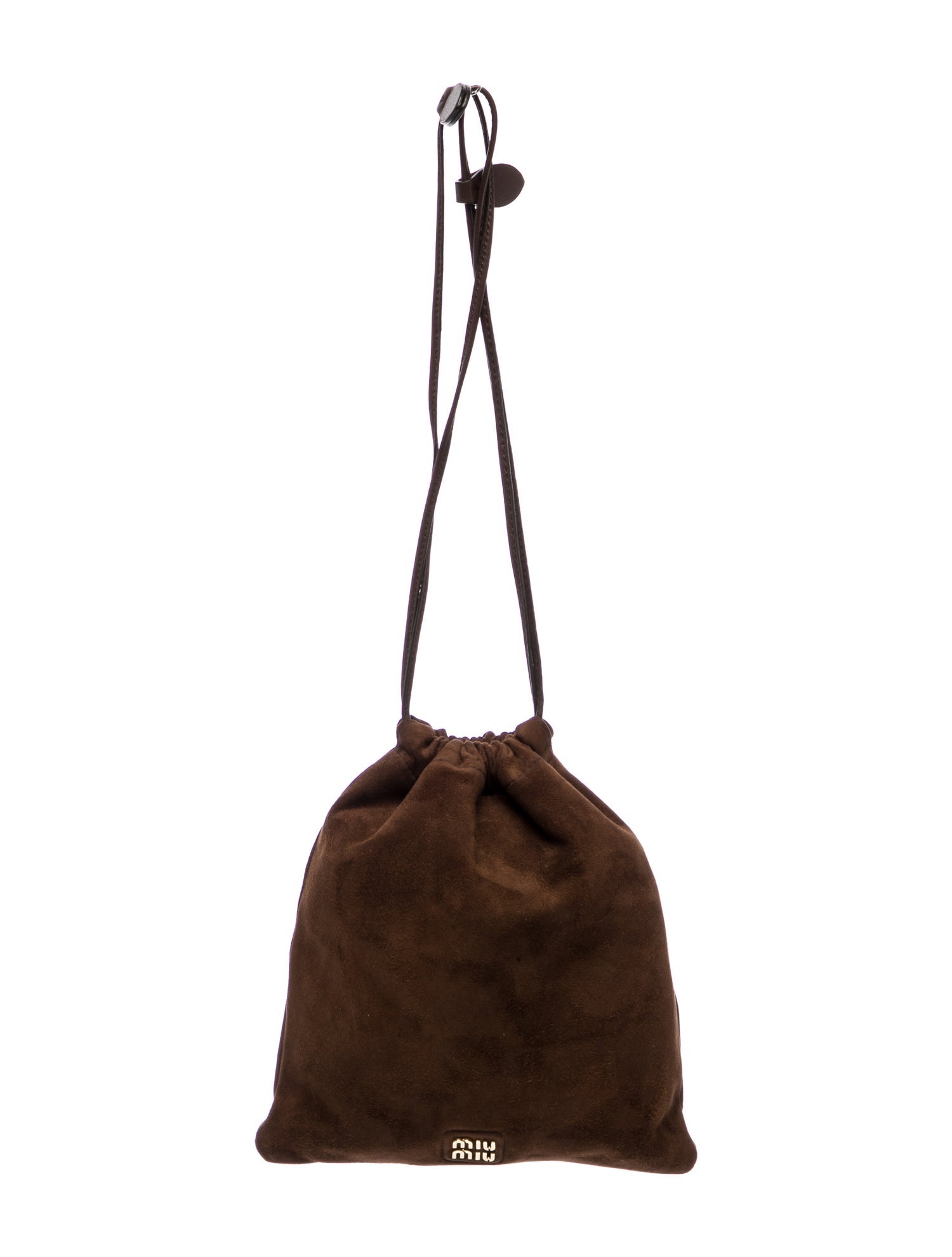 Miu Miu Suede Bucket Bag