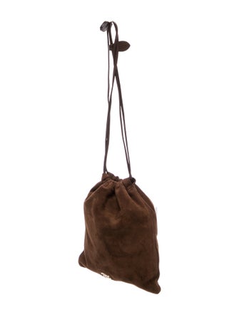 Miu Miu Suede Bucket Bag