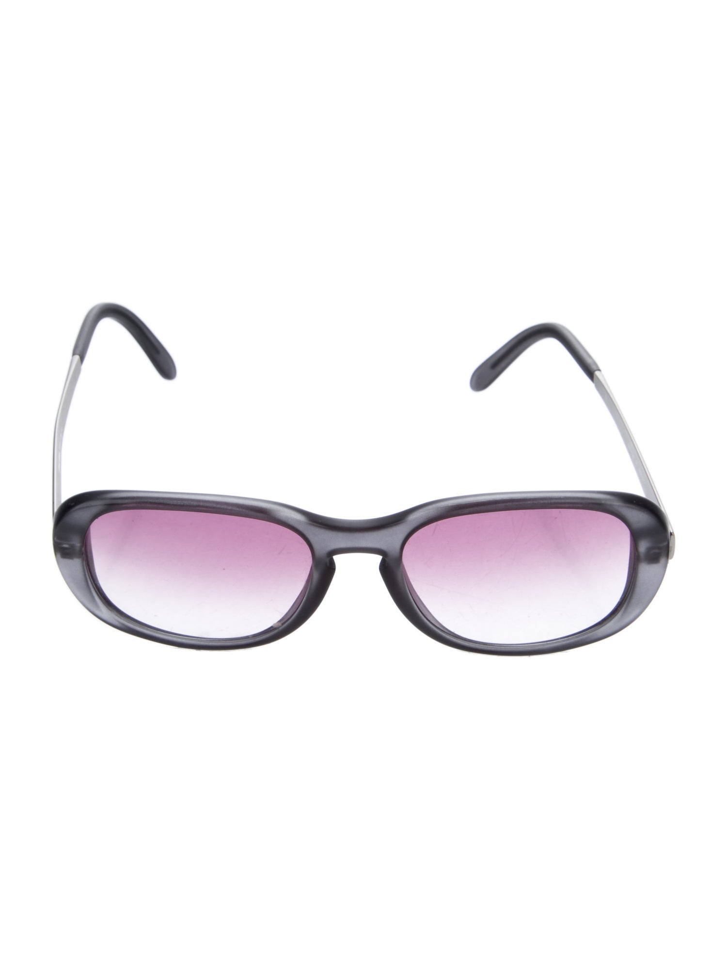 Miu Miu Round Gradient Sunglasses