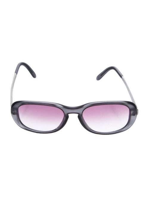 Miu Miu Round Gradient Sunglasses