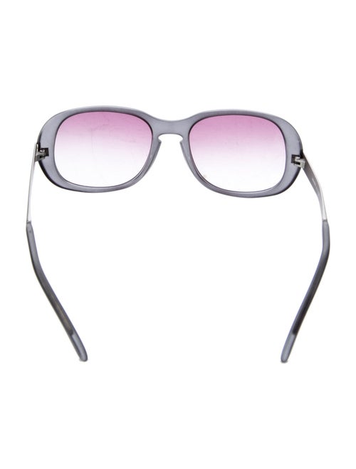 Miu Miu Round Gradient Sunglasses