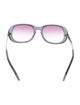 Miu Miu Round Gradient Sunglasses