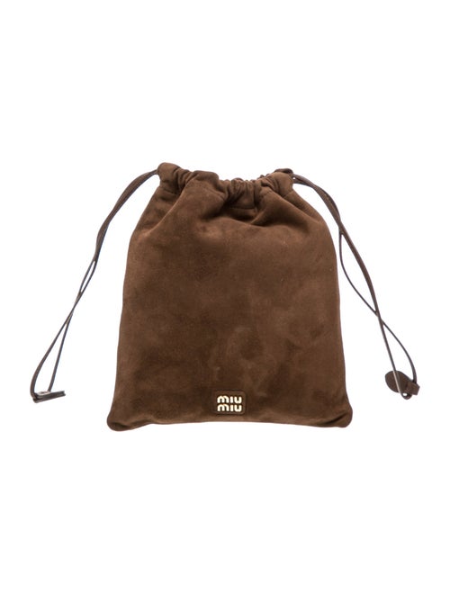 Miu Miu Suede Bucket Bag