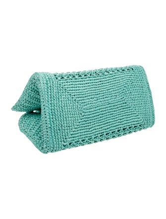 Miu Miu Raffia Top Handle Bag