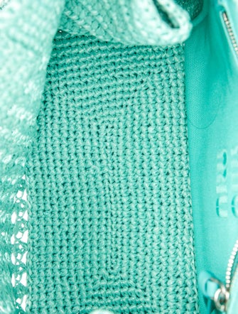 Miu Miu Raffia Top Handle Bag