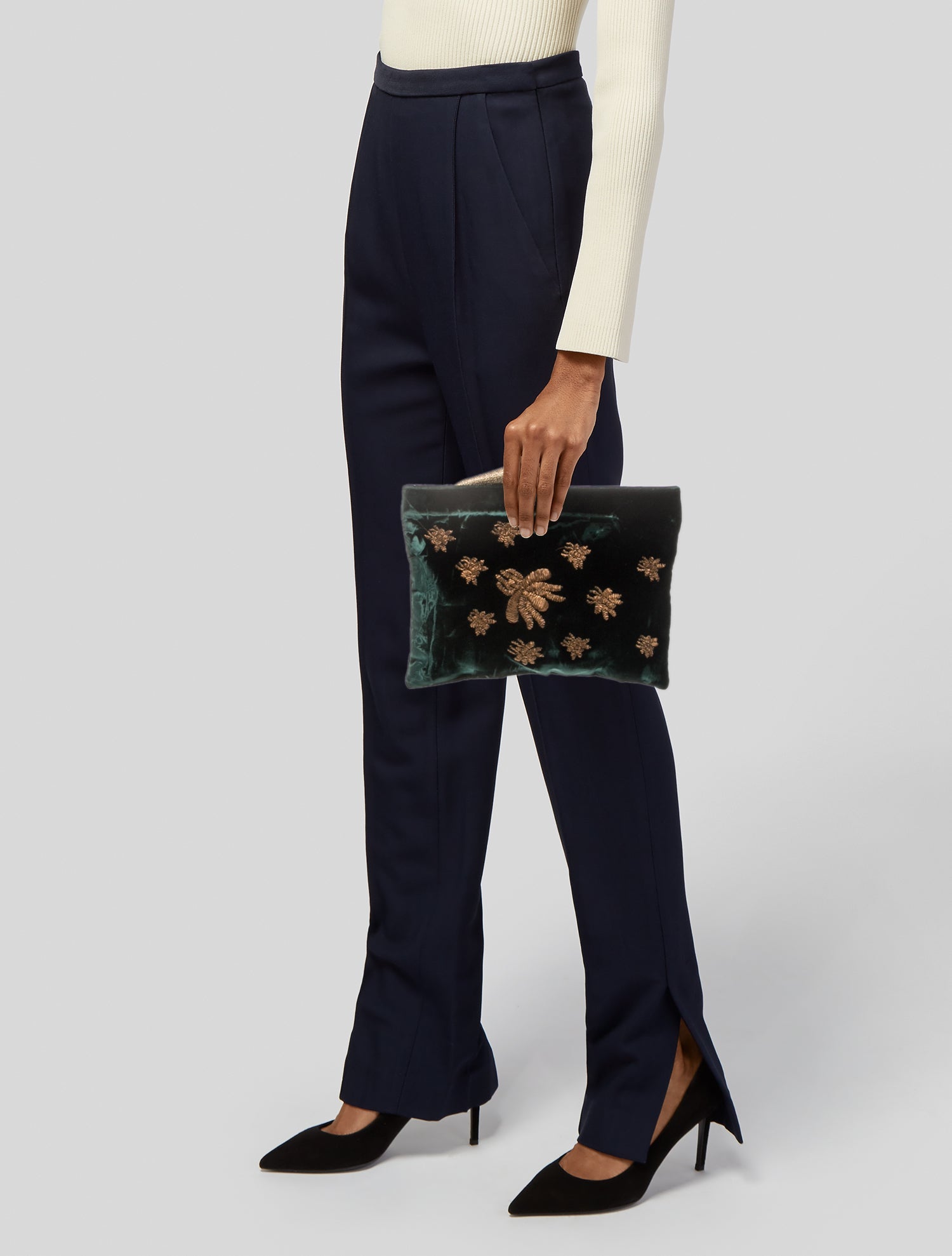 Sanayi 313 Velvet Minaudière