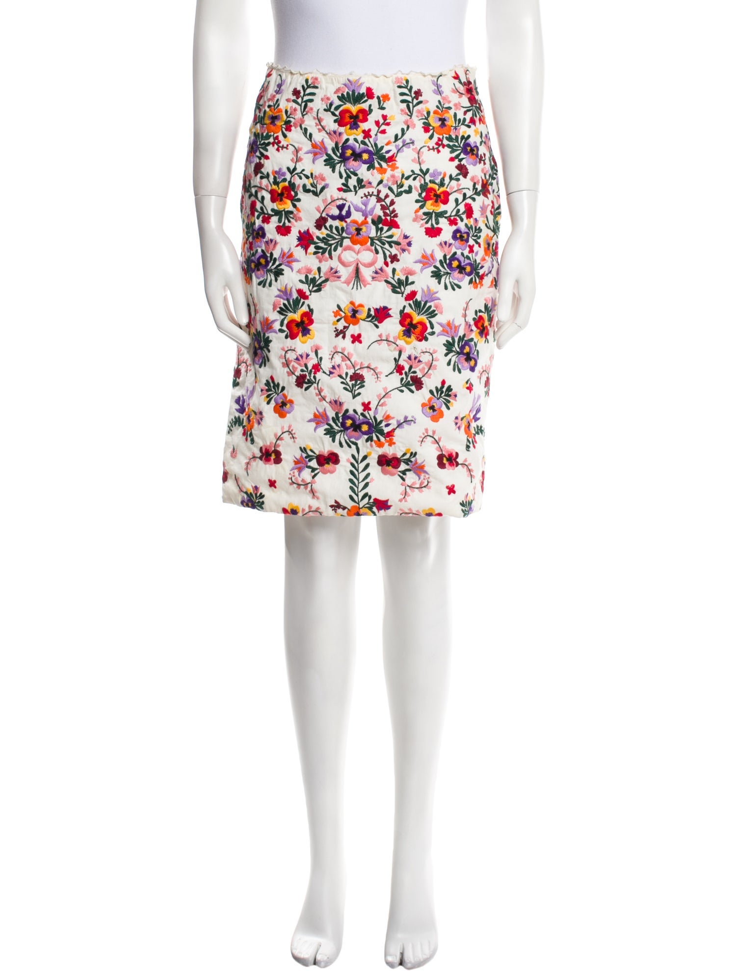 Miu Miu Vintage Knee-Length Skirt