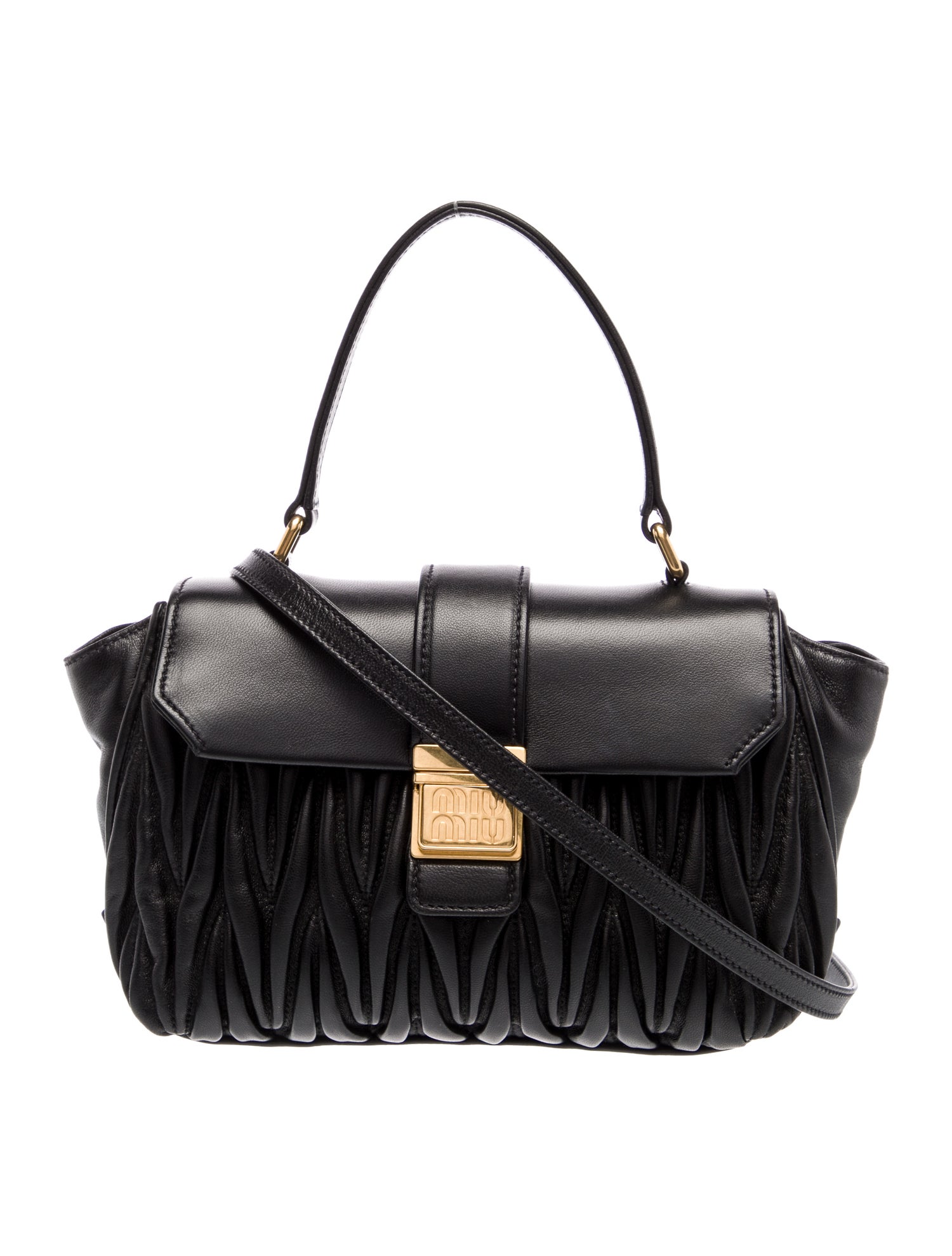 Miu Miu Leather Shoulder Bag