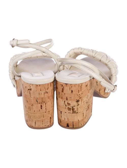 Miu Miu Leather Sandals