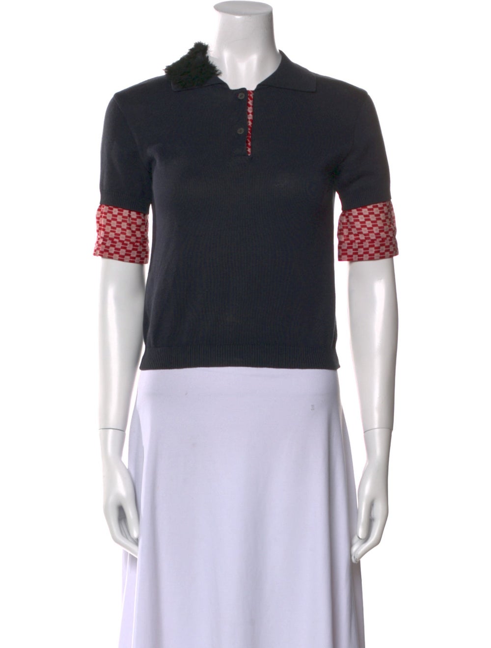 Miu Miu Cropped Sweater Vintage From the Spring/S… - image 1