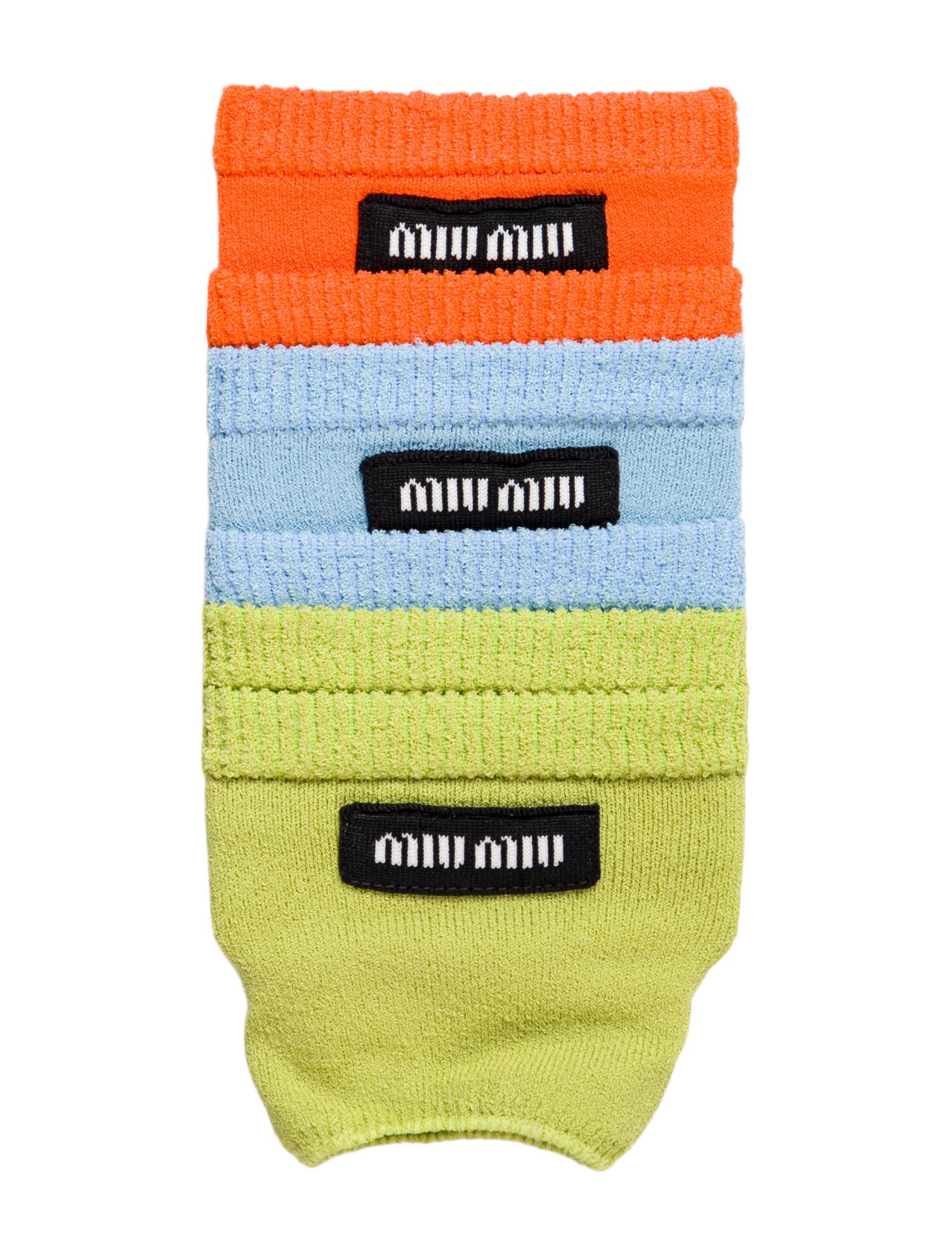 Miu Miu Colorful Mittens w/Tags