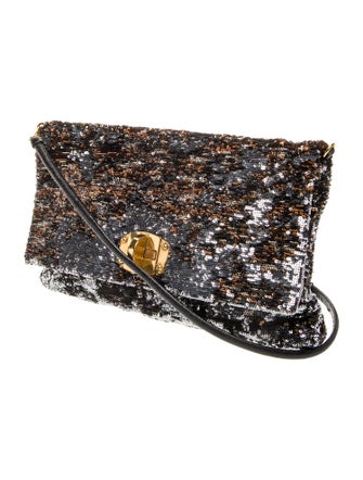 Miu Miu Sequins Shoulder Bag