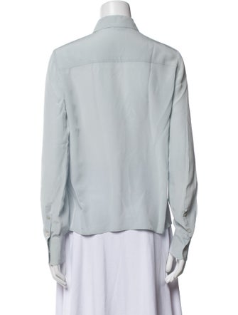 Miu Miu 2012 Silk Button-Up Top