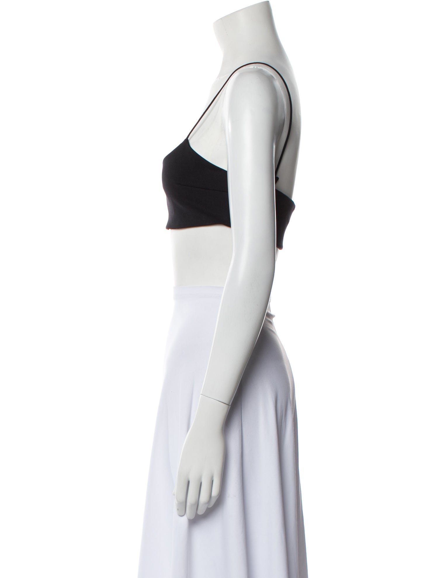 Miu Miu 2023 Square Neckline Crop Top