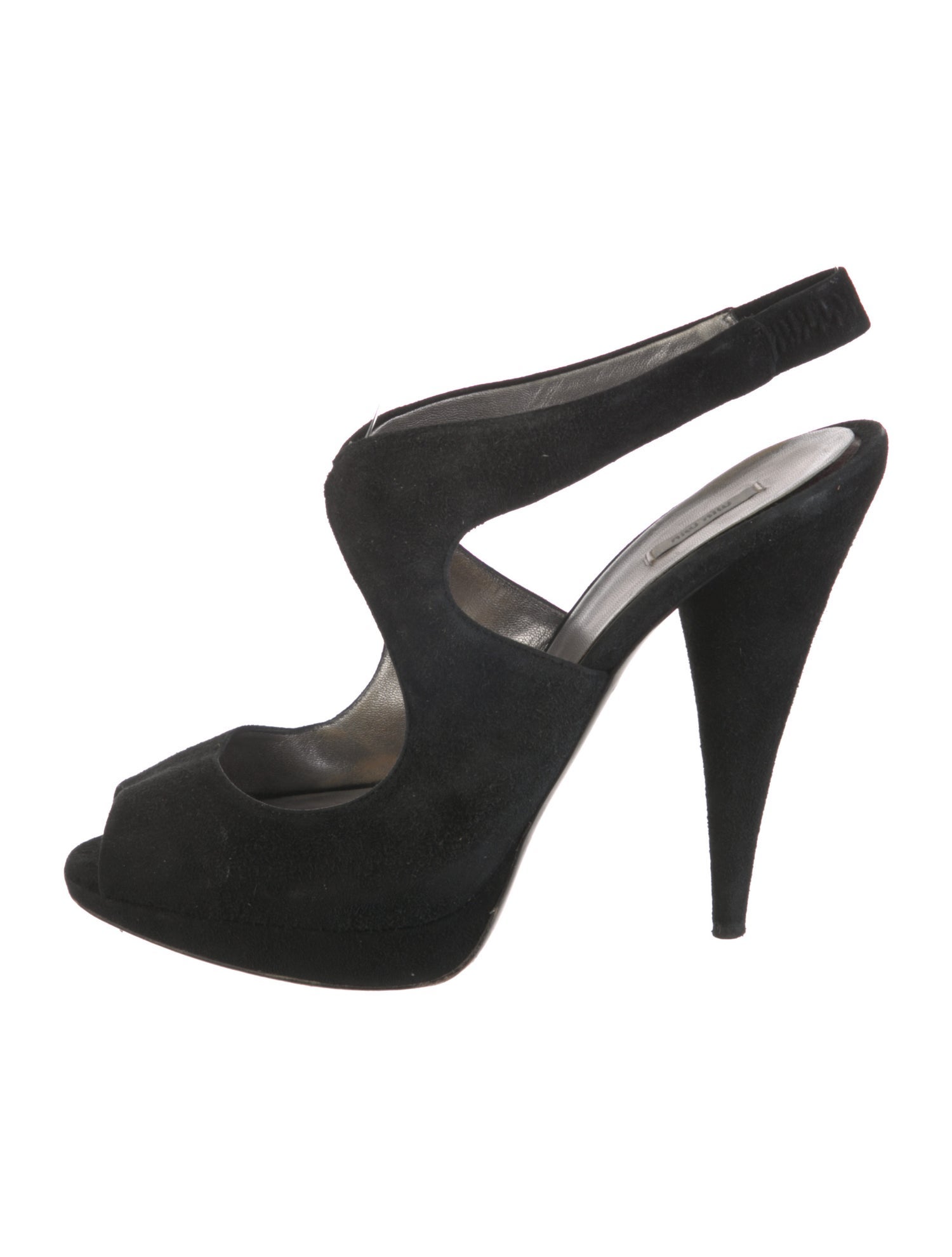 Miu Miu Suede Slingback Pumps