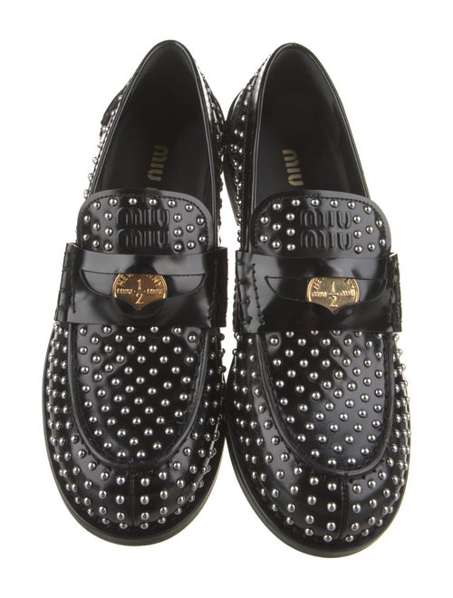 Miu Miu Leather Loafers