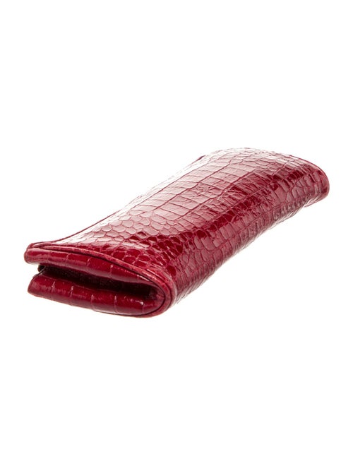 Miu Miu Embossed Leather Clutch