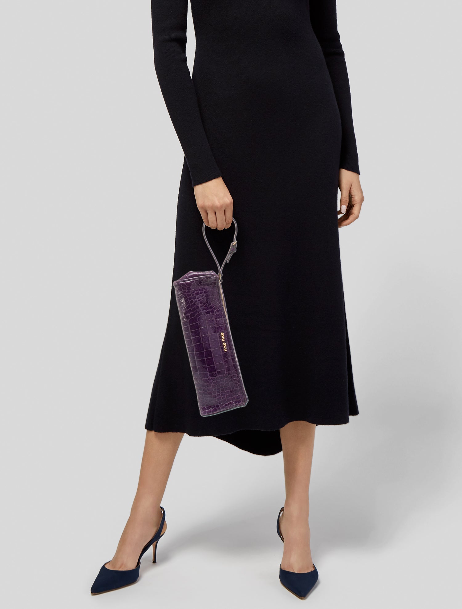 Miu Miu Leather Clutch